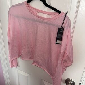 Kimberly Pink Long Sleeve Women's Top